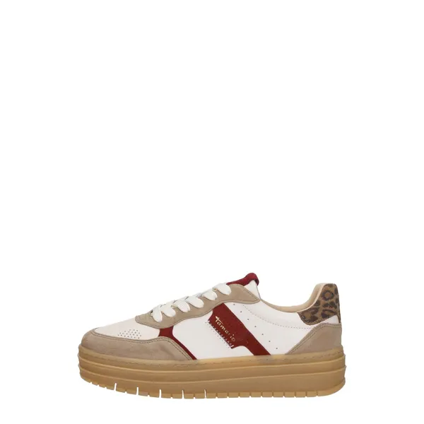 Tamaris Lage Sneakers Beige, vergelijk prijzen bij 1 winkel