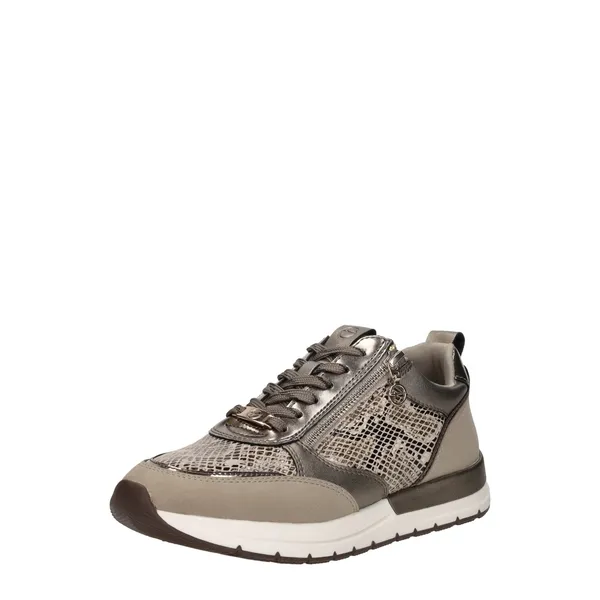 Tamaris Lage Sneakers Taupe, foto 2 van 4