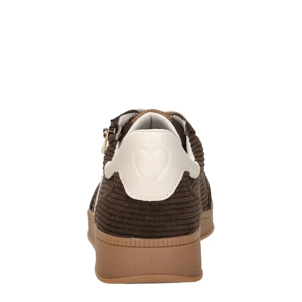 Marco Tozzi Lage Sneakers Donkerbruin, foto 3 van 4