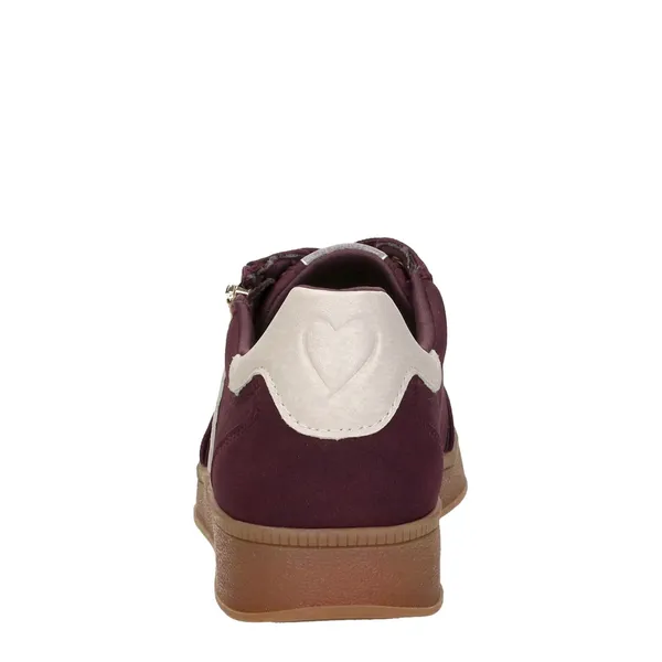 Marco Tozzi Lage Sneakers Bordeaux, foto 3 van 4