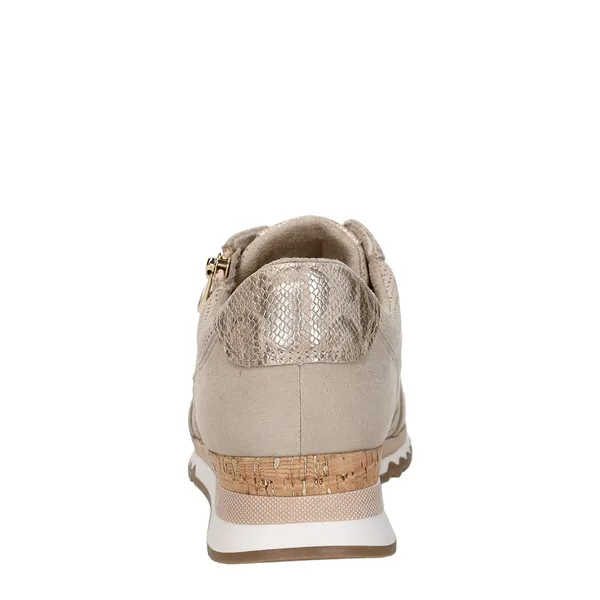 Marco Tozzi Lage Sneakers Beige, foto 3 van 4
