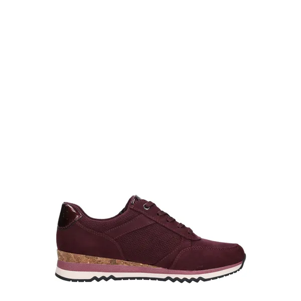 Marco Tozzi Lage Sneakers Bordeaux, foto 4 van 4
