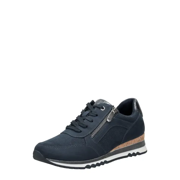 Marco Tozzi Lage Sneakers Blauw, foto 2 van 4