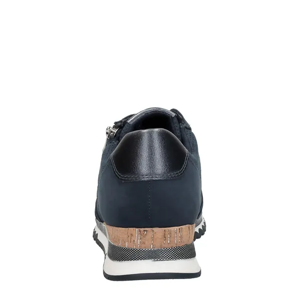 Marco Tozzi Lage Sneakers Blauw, foto 3 van 4