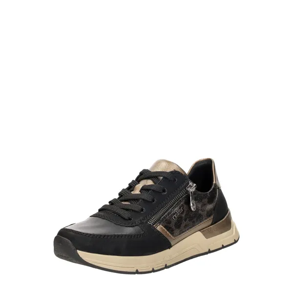 Rieker Lage Sneakers Zwart, foto 2 van 4