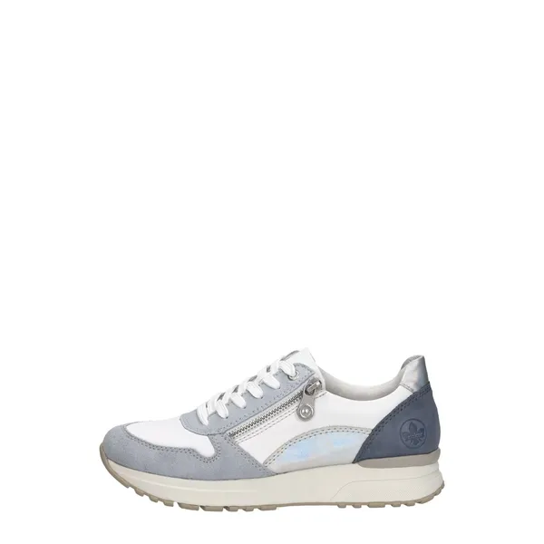 Rieker Lage Sneakers Lichtblauw, vergelijk prijzen bij 1 winkel