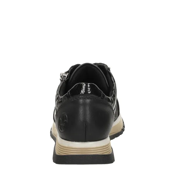 Rieker Lage Sneakers Zwart, foto 3 van 4