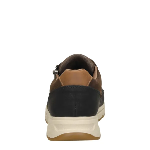 Rieker Lage Sneakers Donkerbruin, foto 3 van 4