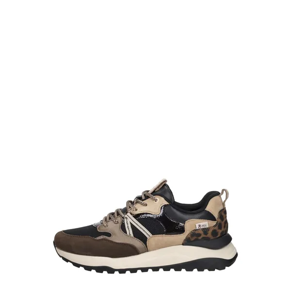 Rieker Lage Sneakers Donkerbruin, vergelijk prijzen bij 1 winkel