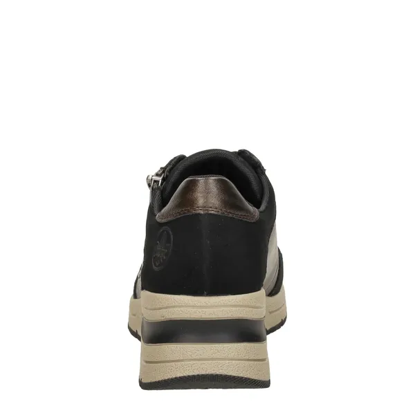 Rieker Lage Sneakers Donkerbruin, foto 3 van 4