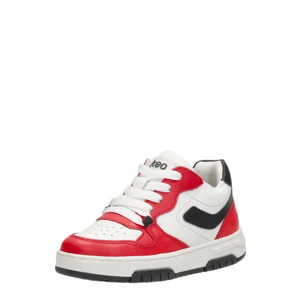 Keq Lage Sneakers Rood, foto 2 van 4