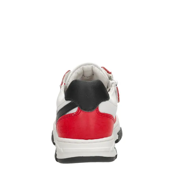 Keq Lage Sneakers Rood, foto 3 van 4