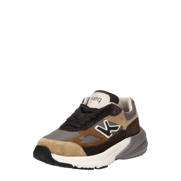Keq Lage Sneakers Donkerbruin, foto 2 van 4