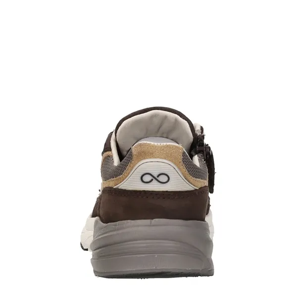 Keq Lage Sneakers Donkerbruin, foto 3 van 4
