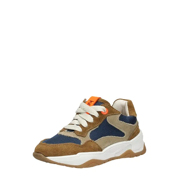 Keq Lage Sneakers Cognac, foto 2 van 4