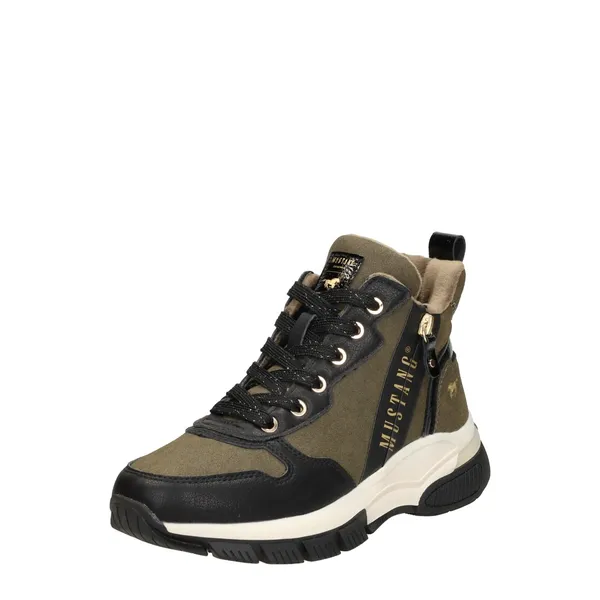 Mustang Hoge Sneakers Groen, foto 2 van 4