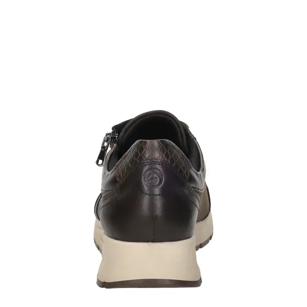 Remonte Lage Sneakers Donkerbruin, foto 3 van 4