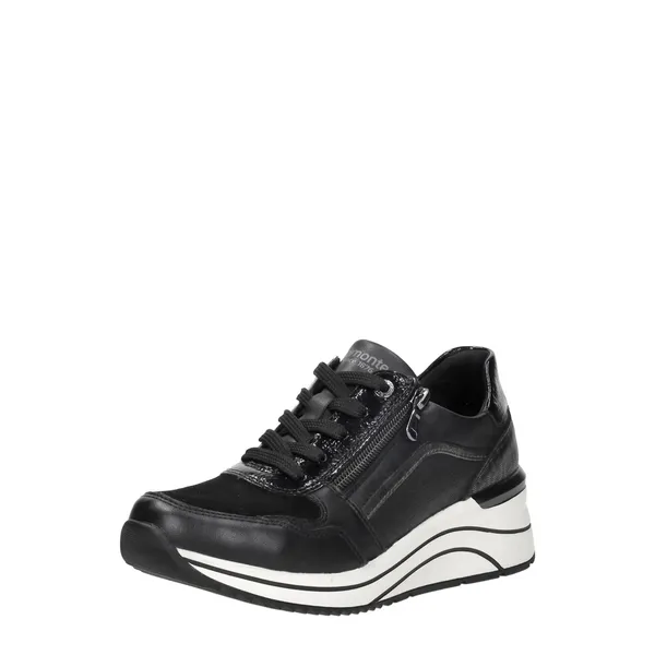Remonte Lage Sneakers Zwart, foto 2 van 4