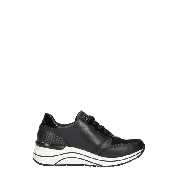 Remonte Lage Sneakers Zwart, foto 4 van 4