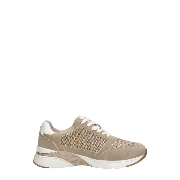 Mustang Lage Sneakers Beige, foto 4 van 4