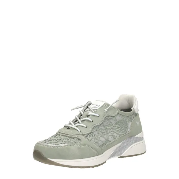 Mustang Lage Sneakers Groen, foto 2 van 4