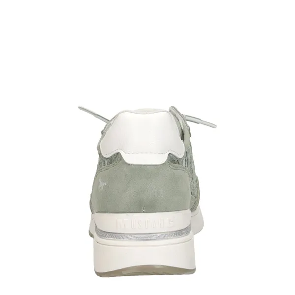 Mustang Lage Sneakers Groen, foto 3 van 4