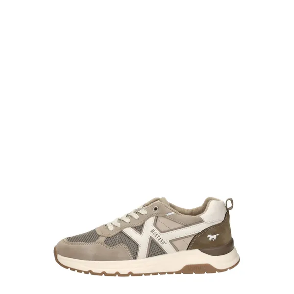 Mustang Lage Sneakers Beige, vergelijk prijzen bij 1 winkel