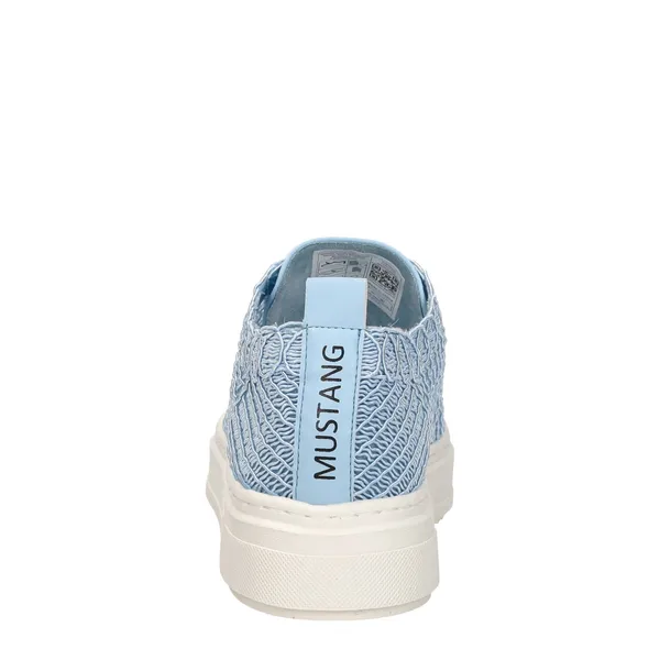 Mustang Lage Sneakers Lichtblauw, foto 3 van 4
