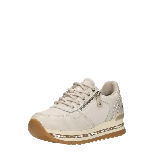 Mustang Lage Sneakers Off-white, foto 2 van 4