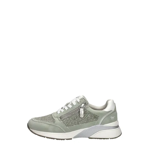 Mustang Lage Sneakers Groen, vergelijk prijzen bij 1 winkel