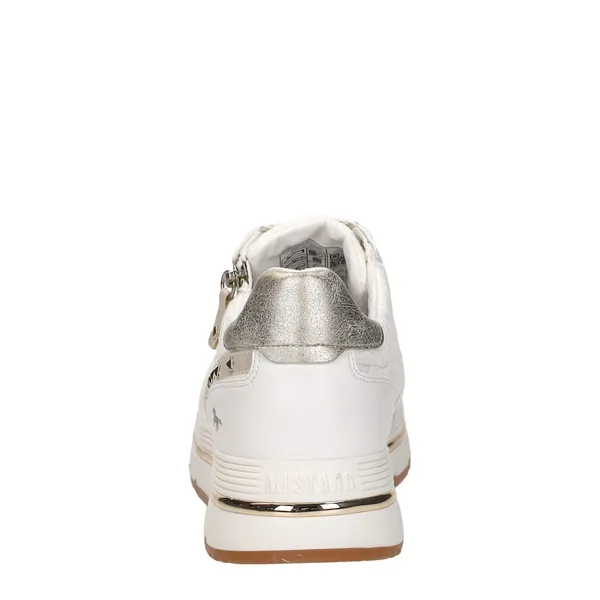 Mustang Lage Sneakers Wit, foto 3 van 4