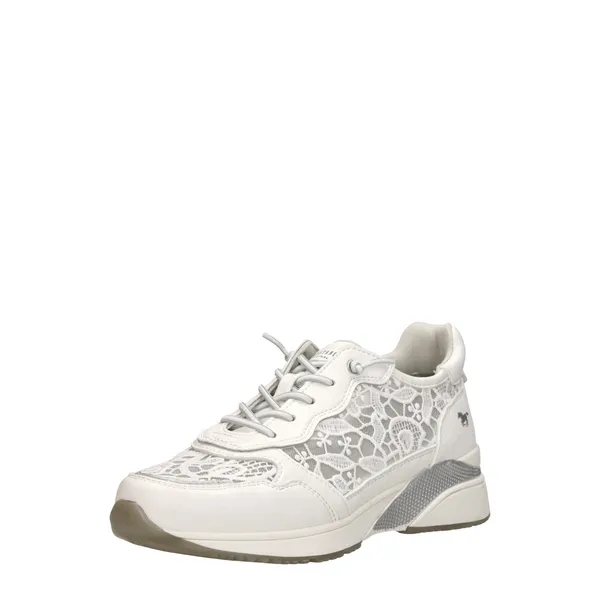Mustang Lage Sneakers Wit, foto 2 van 4