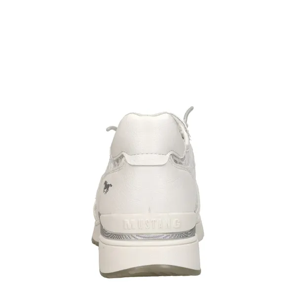 Mustang Lage Sneakers Wit, foto 3 van 4
