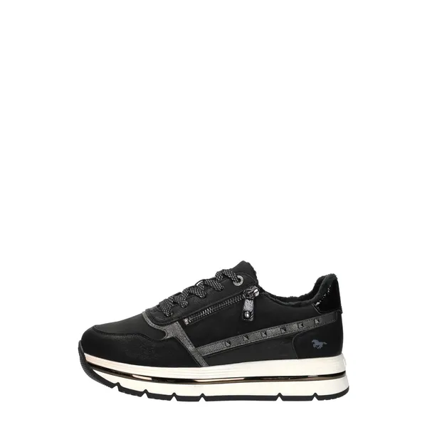 Mustang Lage Sneakers Zwart, vergelijk prijzen bij 1 winkel