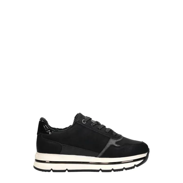Mustang Lage Sneakers Zwart, foto 4 van 4