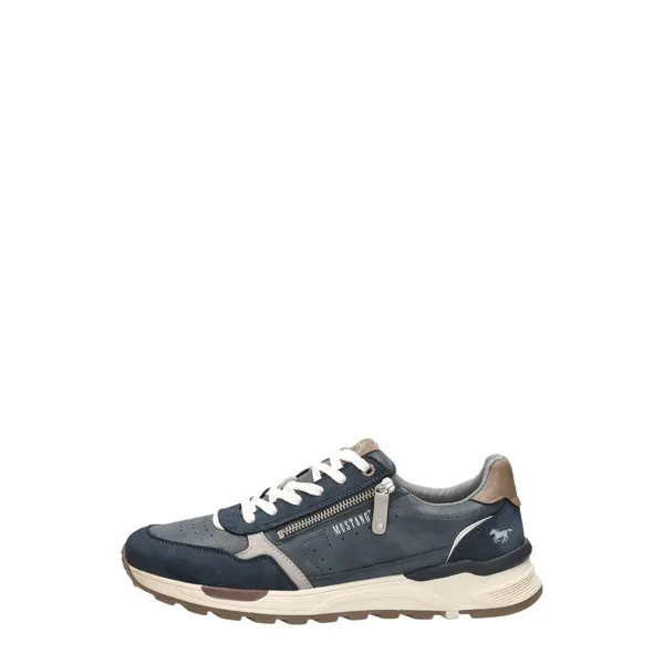 Mustang Lage Sneakers Blauw, vergelijk prijzen bij 1 winkel