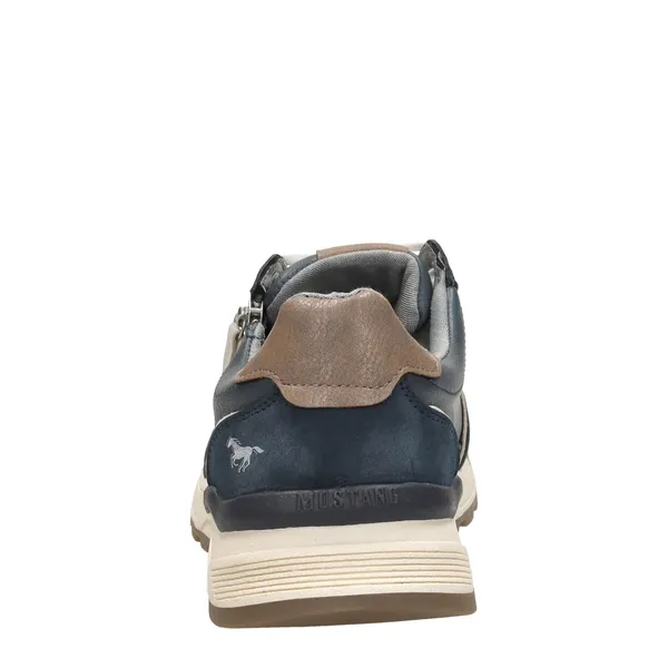 Mustang Lage Sneakers Blauw, foto 3 van 4