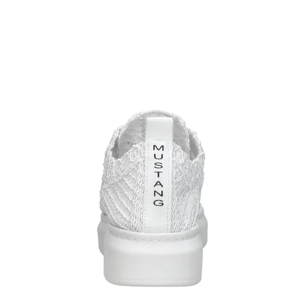 Mustang Lage Sneakers Wit, foto 3 van 4