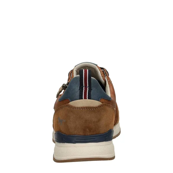 Mustang Lage Sneakers Cognac, foto 3 van 4