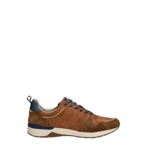 Mustang Lage Sneakers Cognac, foto 4 van 4