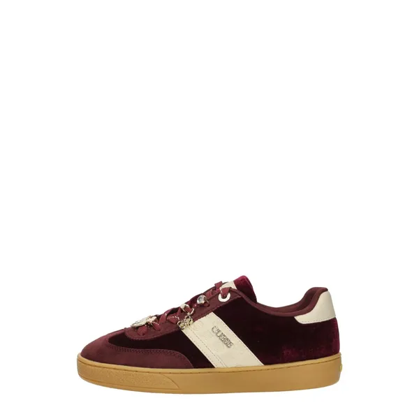 Guess Lage Sneakers Bordeaux, vergelijk prijzen bij 1 winkel