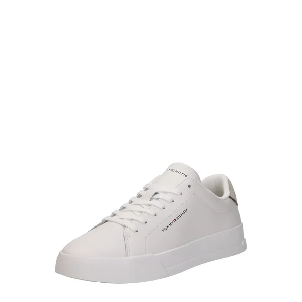 Tommy Hilfiger Th Court Lth Detail Ess Off-white, foto 2 van 4