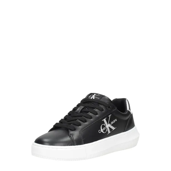 Calvin Klein Chunky Cupsole Mono Lth Wn Zwart, foto 2 van 4