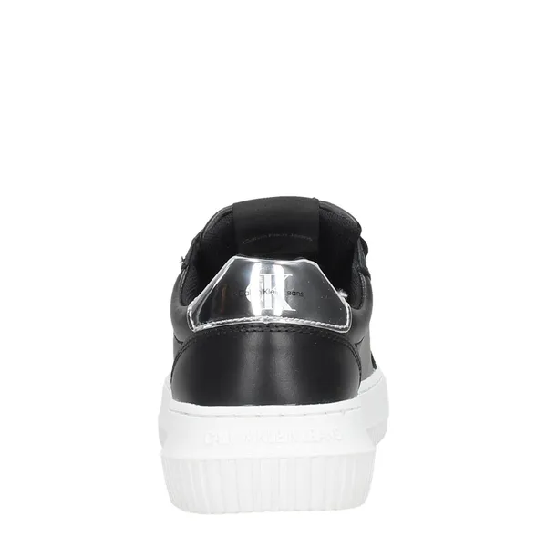 Calvin Klein Chunky Cupsole Mono Lth Wn Zwart, foto 3 van 4