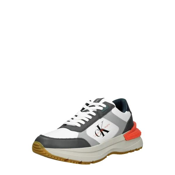 Calvin Klein Chunky Runn Laceup Low Lth-Nappa Grijs, foto 2 van 4