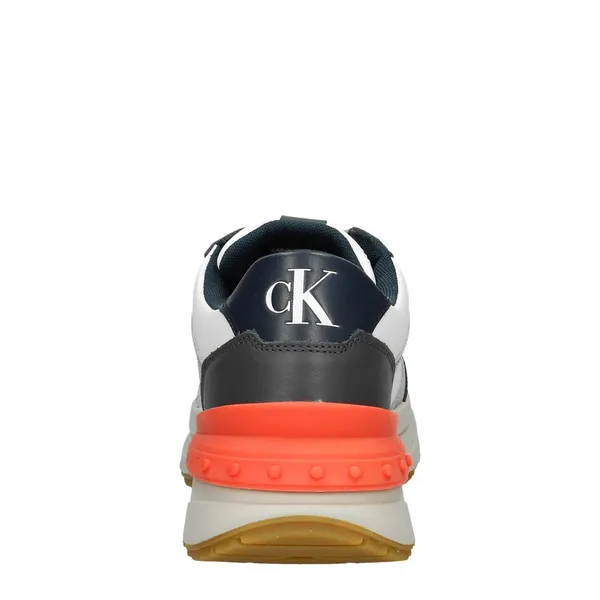 Calvin Klein Chunky Runn Laceup Low Lth-Nappa Grijs, foto 3 van 4