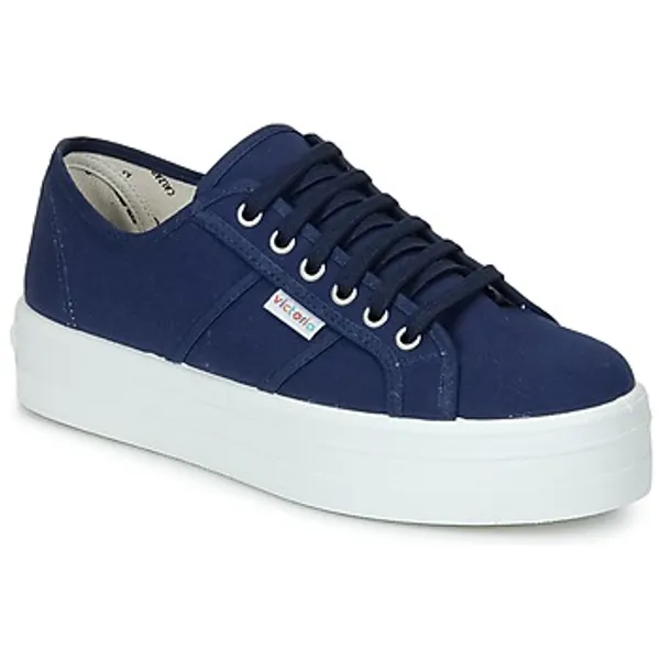 Victoria Blucher Lona Plataforma Blauw, vergelijk prijzen bij 1 winkel