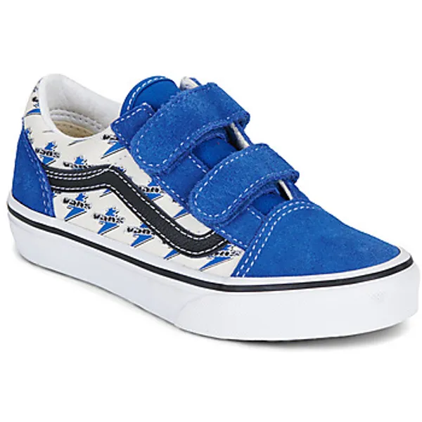 Vans Old Skool V Blauw Kids, vergelijk prijzen bij 2 winkels