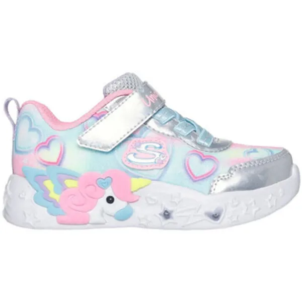 Skechers Lage Sneakers Zilver, vergelijk prijzen bij 1 winkel
