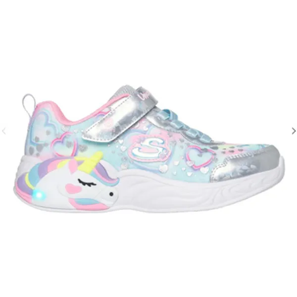 Skechers Lage Sneakers Zilver, vergelijk prijzen bij 1 winkel